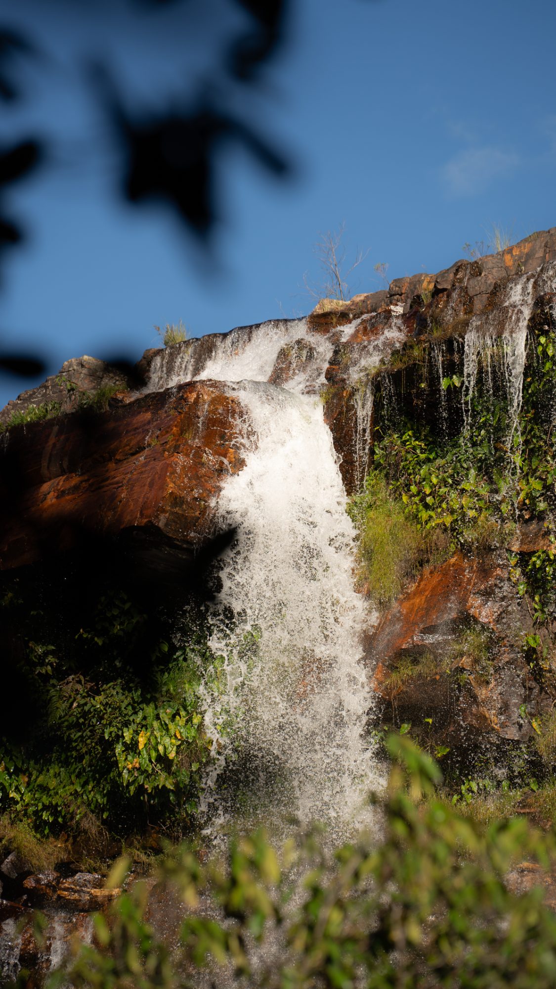 Cachoeira na Chapada dos Veadeiros